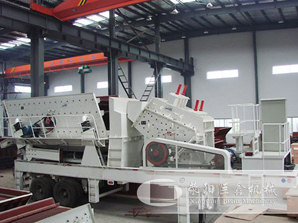 反擊式破碎機移動破碎站 反擊式破碎機移動破碎站