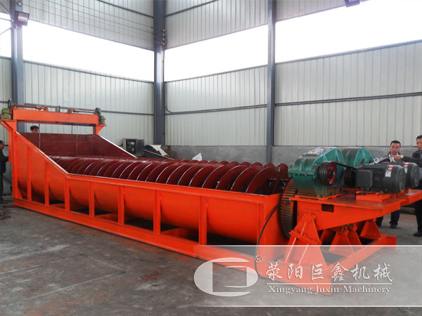 雙螺旋洗砂機展示圖 雙螺旋洗砂機展示圖