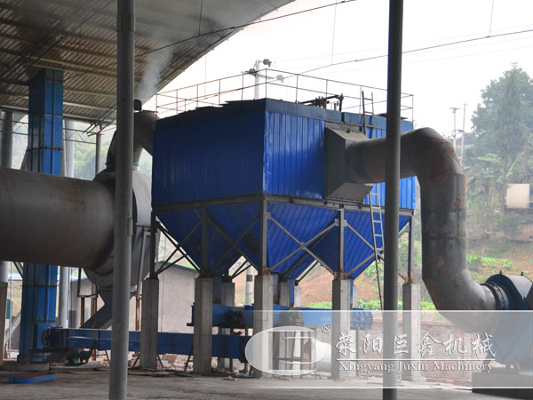 烘干系統(tǒng)氣箱脈沖袋式除塵器