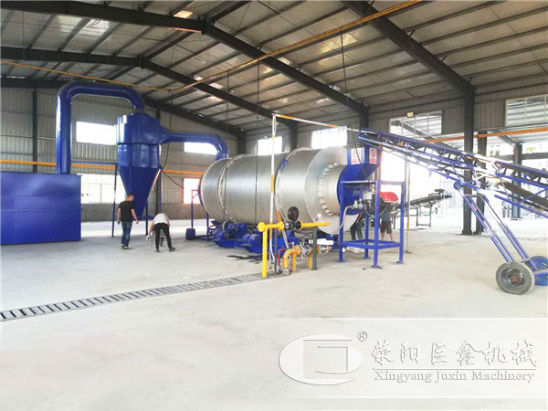 沙子烘干機(jī)用戶現(xiàn)場