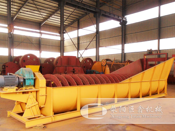 單螺旋洗沙機展示圖 單螺旋洗沙機展示圖