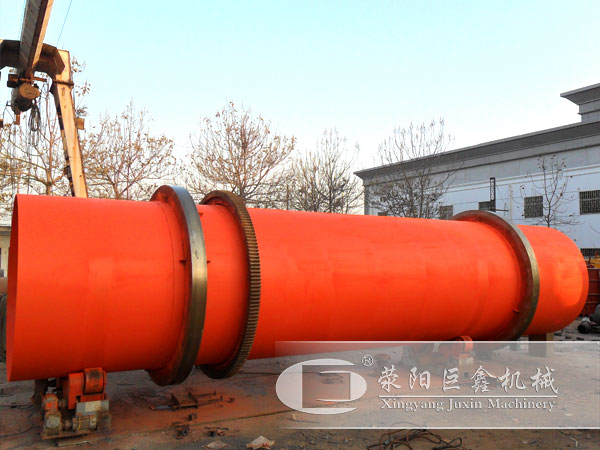 穿流式烘干機(jī)制作中