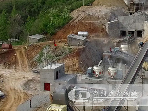 時產(chǎn)400噸花崗巖石料生產(chǎn)線